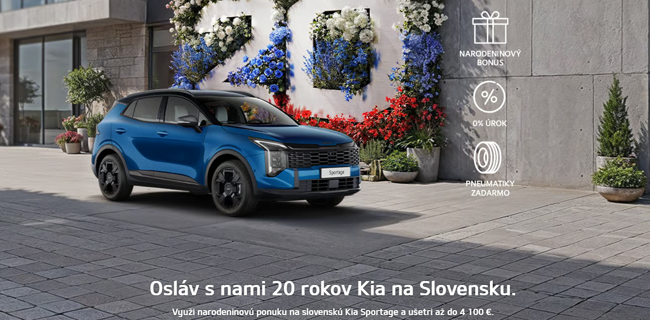 Kia Sportage - 20 rokov Kia na Slovensku